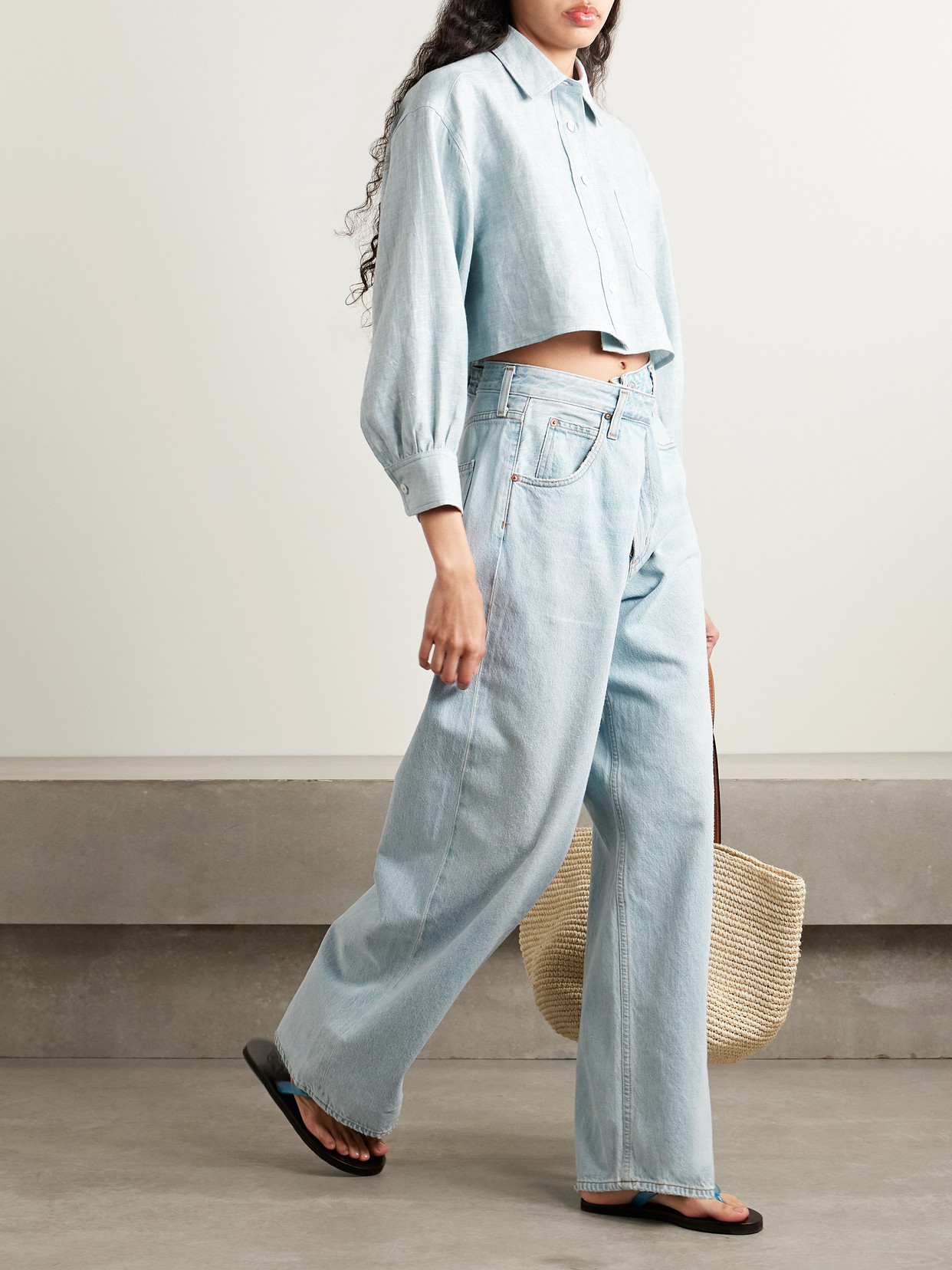 Leuka Cropped Shirt