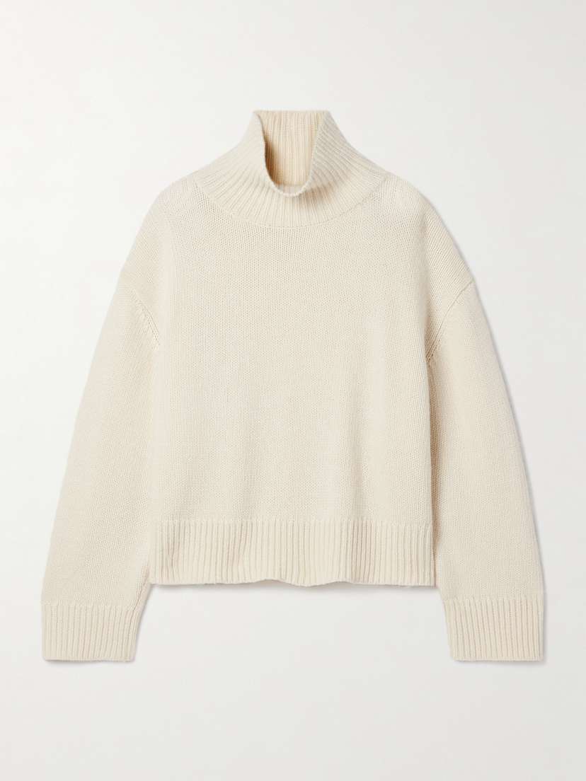 Nili Lotan Omaira Wool Turtleneck Sweater