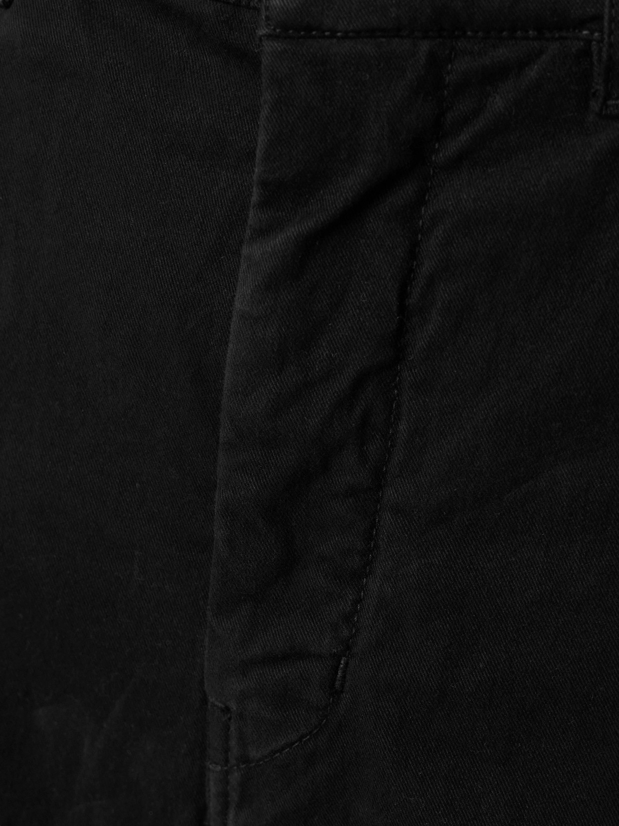 Nili Lotan Tribeca Brushed Cotton-blend Twill Barrel-leg Pants In Black