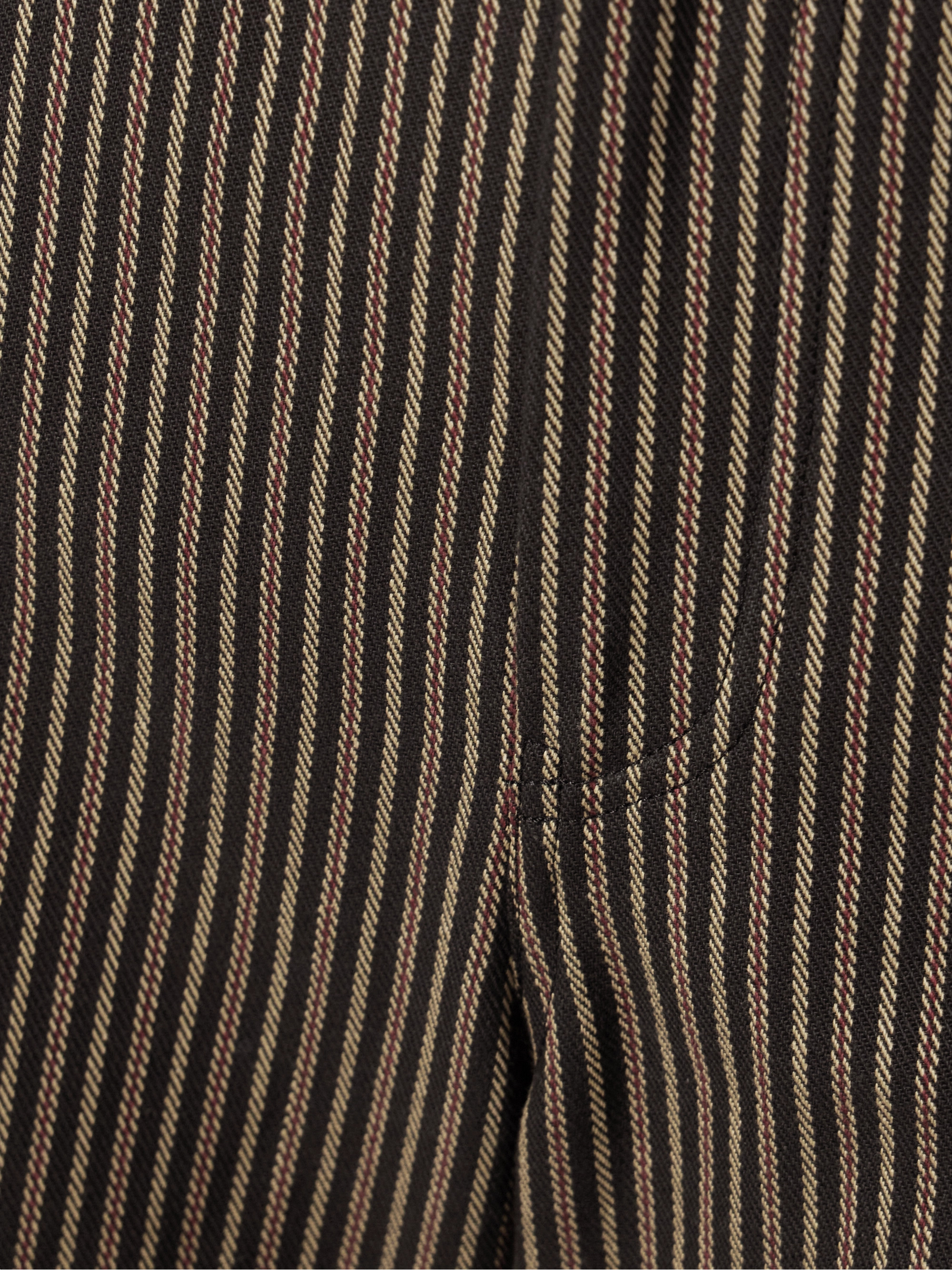 Nili Lotan Roe striped cotton-twill flared pants