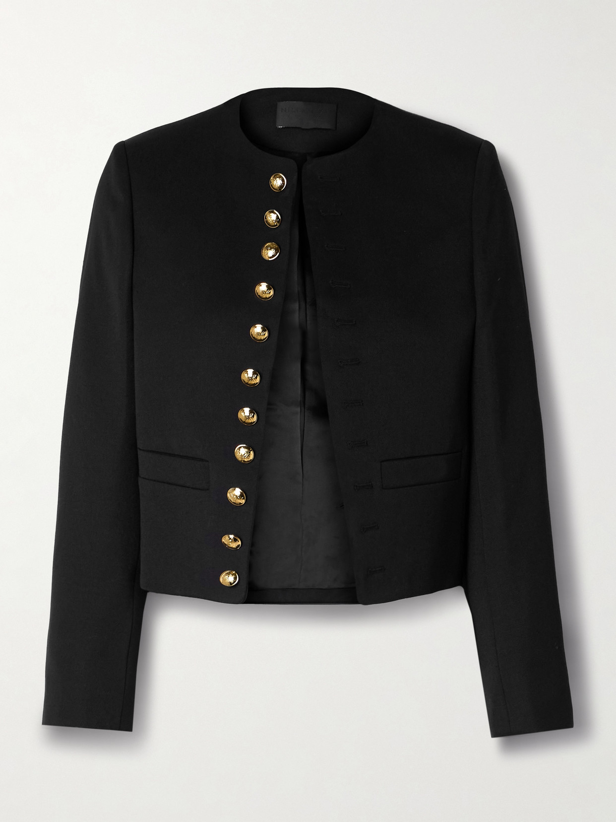Nili Lotan Virgin Wool Jacket In Black