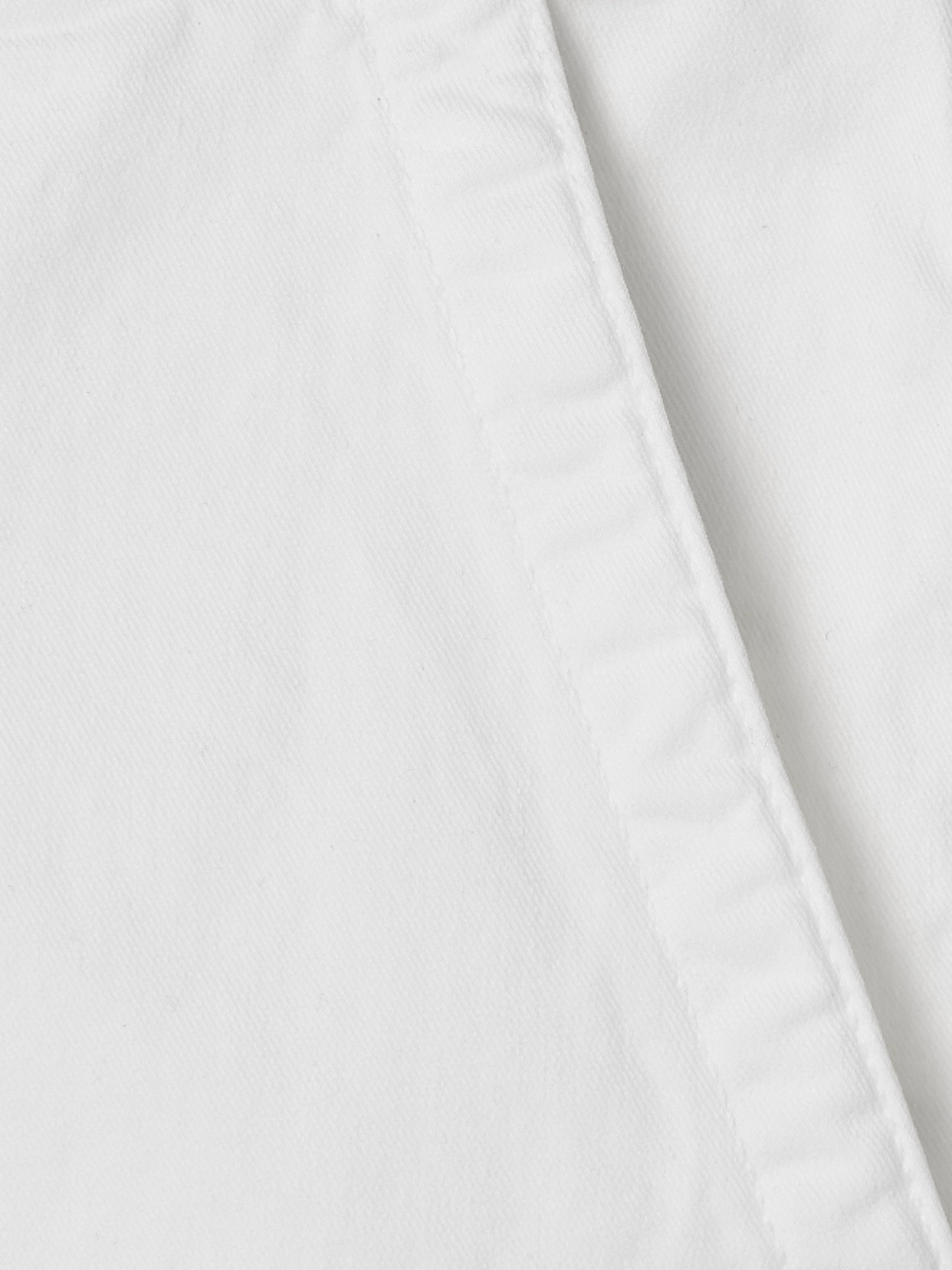 Nili Lotan Utility Cotton-blend Shorts In White