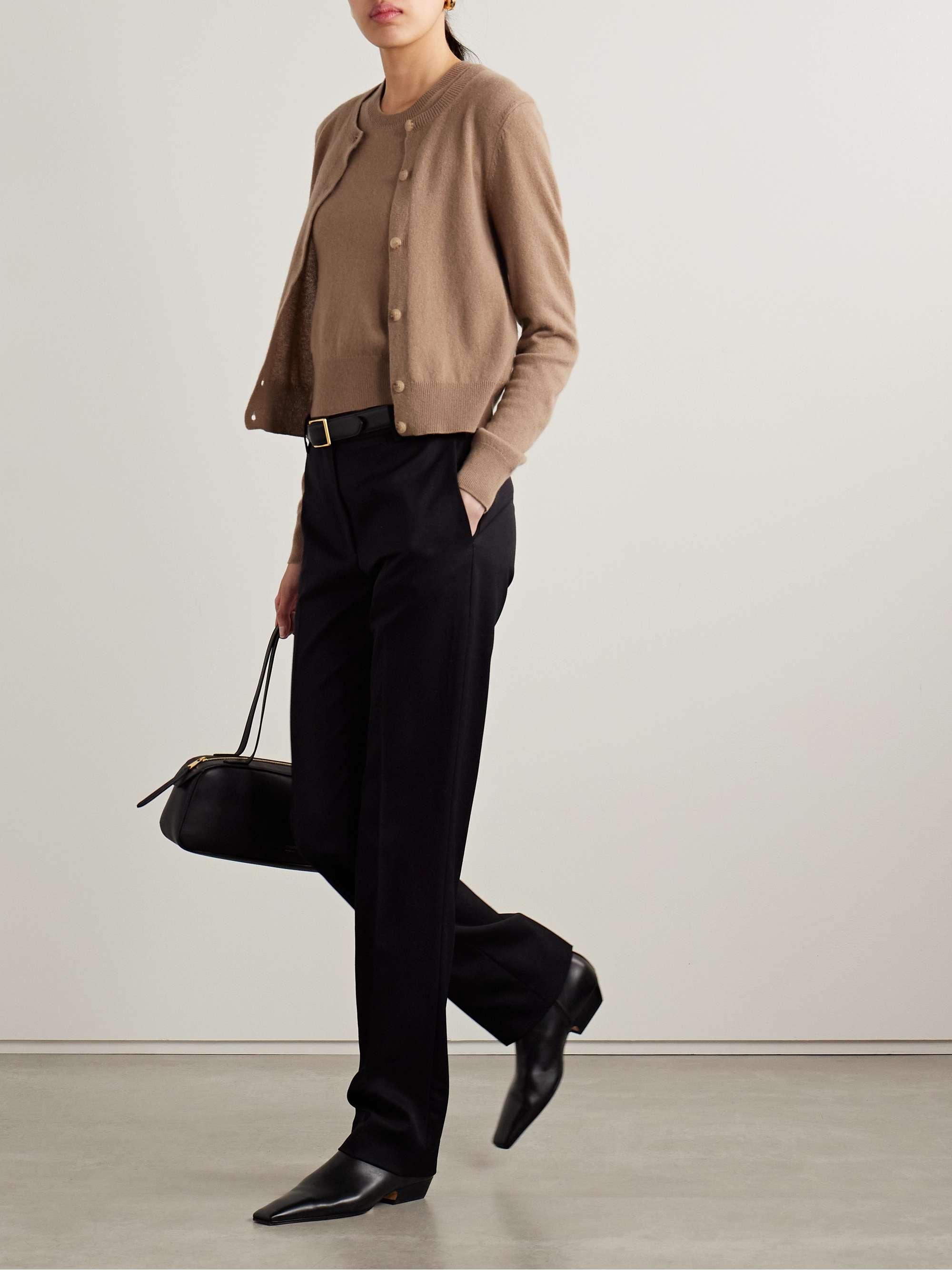NILI LOTAN May cropped cashmere tank