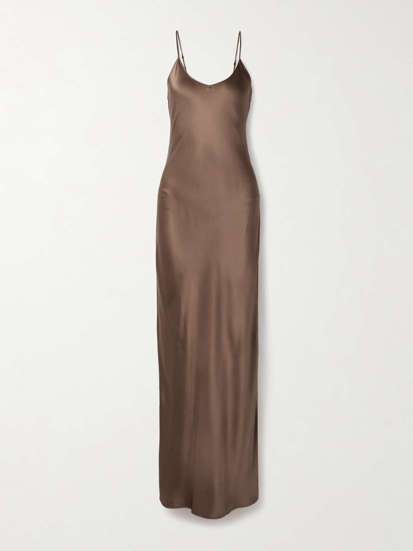 Nili Lotan Cami Silk-satin Gown