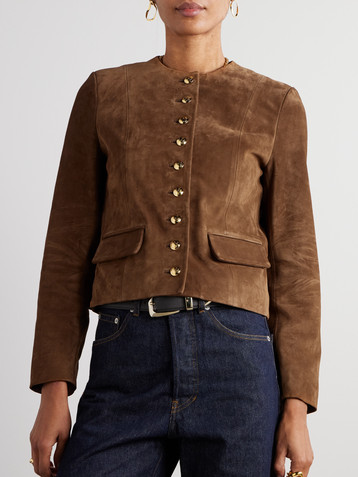 Nili Lotan Nanon suede jacket