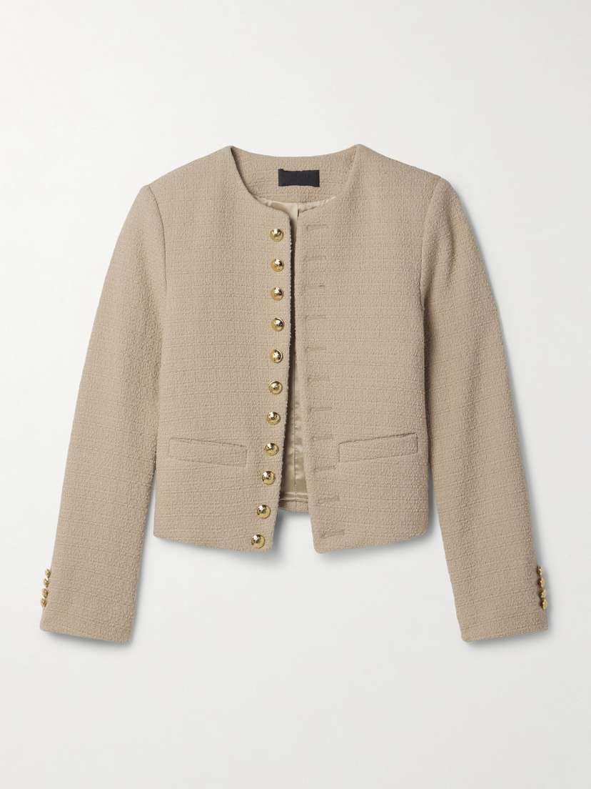 Nili Lotan Patti Cotton-blend Tweed Jacket