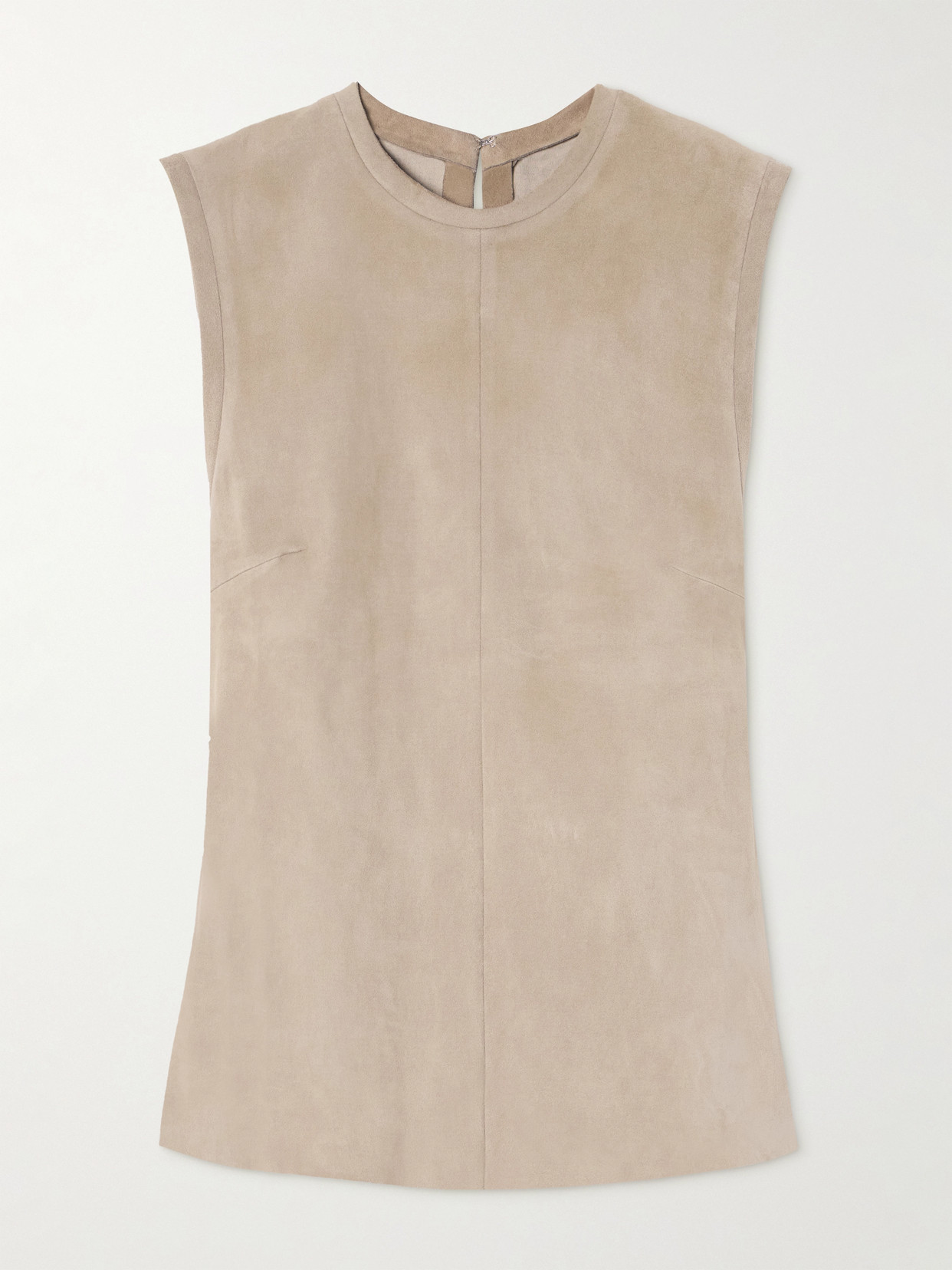 Stouls Miuccia Suede Tank In Neutrals