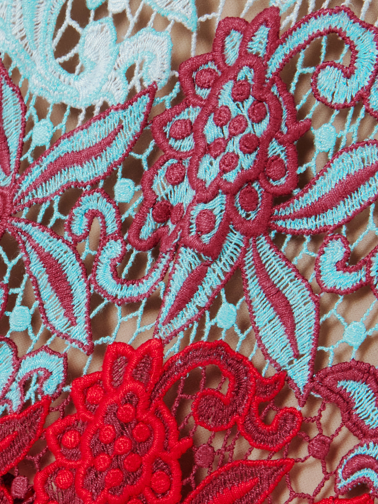 ETRO MACRAMÉ MAXI DRESS 