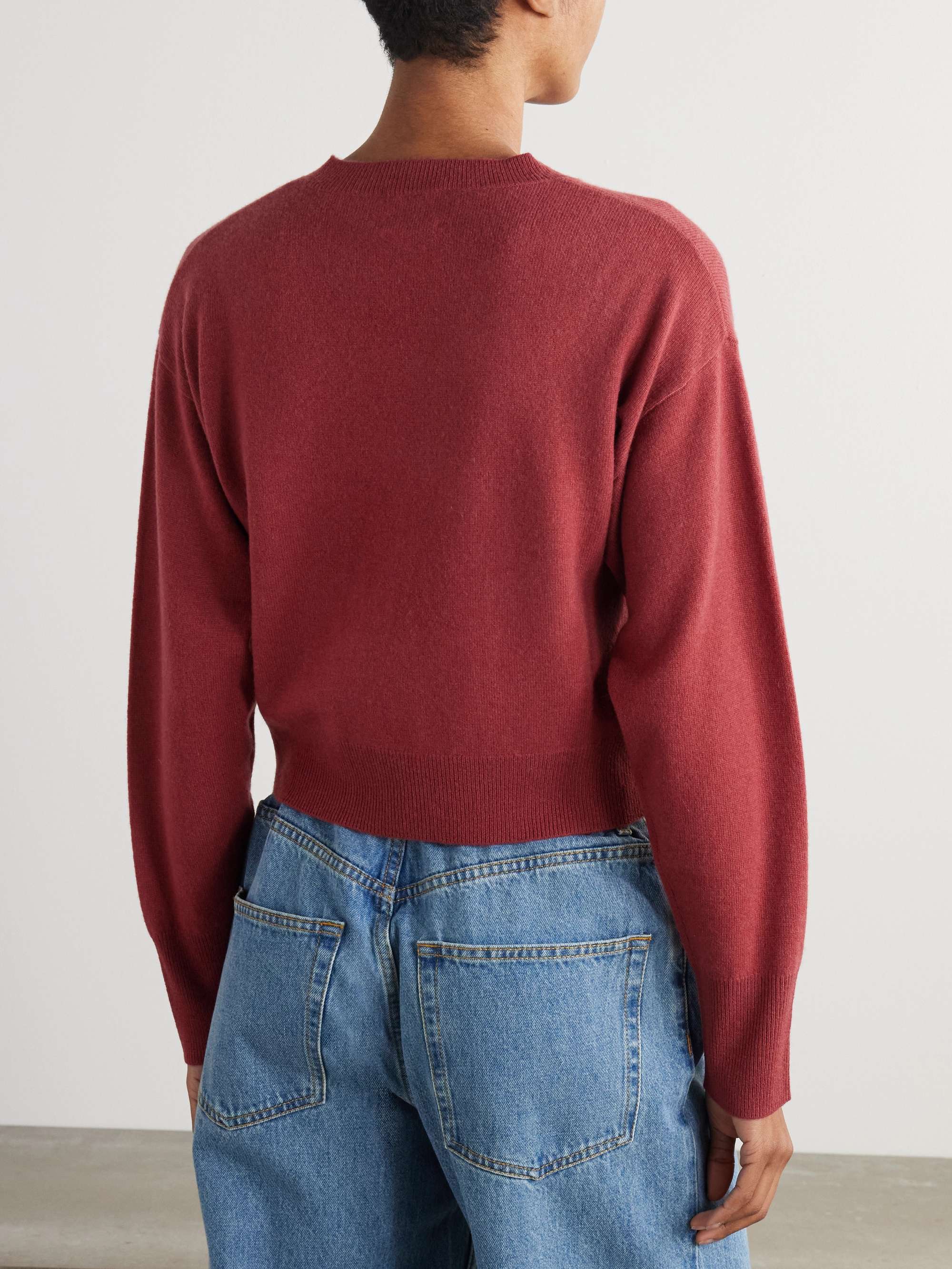 LE KASHA + NET SUSTAIN Menorca organic cashmere sweater