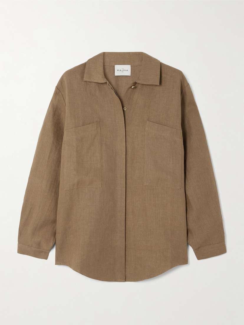 Le Kasha Faiyum Linen Shirt