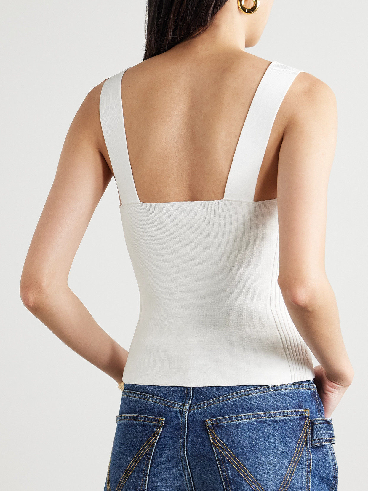 La Ligne Knit Top In Ivory