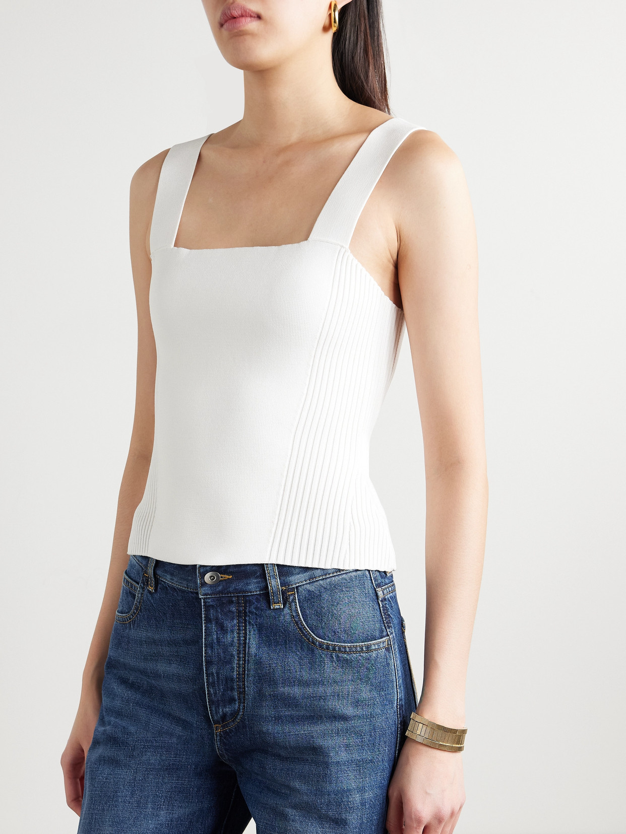 La Ligne Knit Top In Ivory