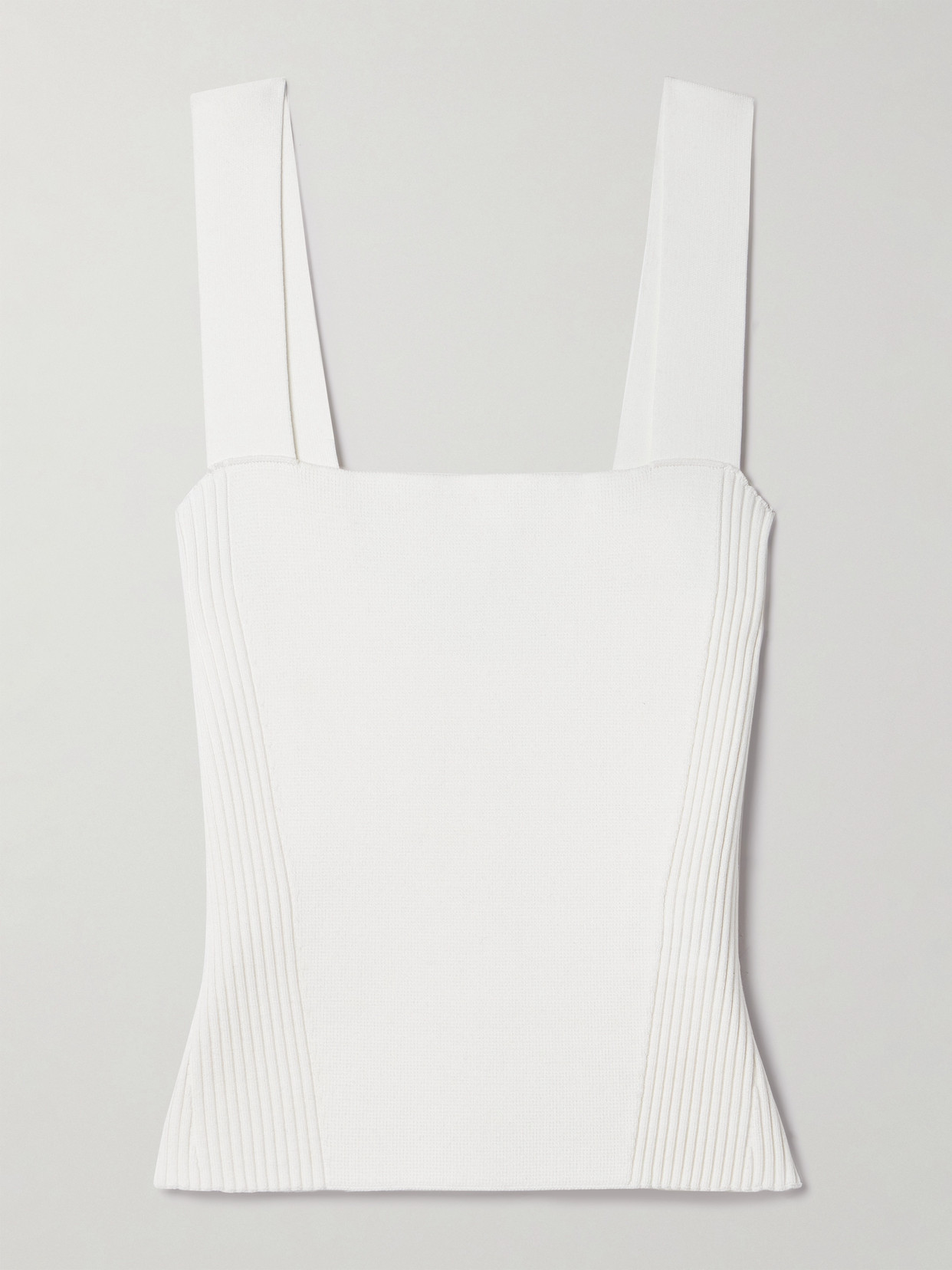 La Ligne Knit Top Ivory In Ivory