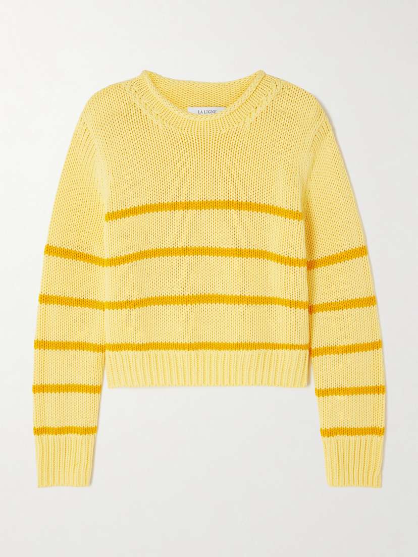 La Ligne Mini Marina Striped Cotton Sweater