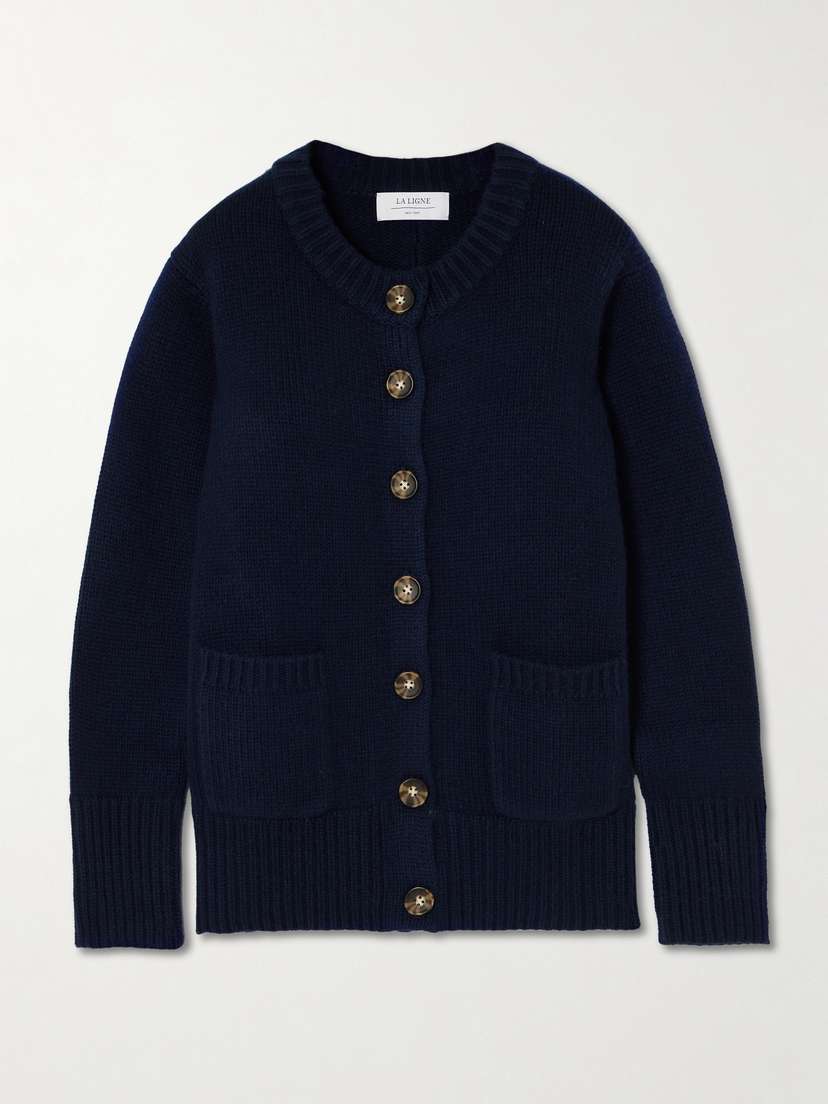 La Ligne Marin Wool And Cashmere-blend Cardigan