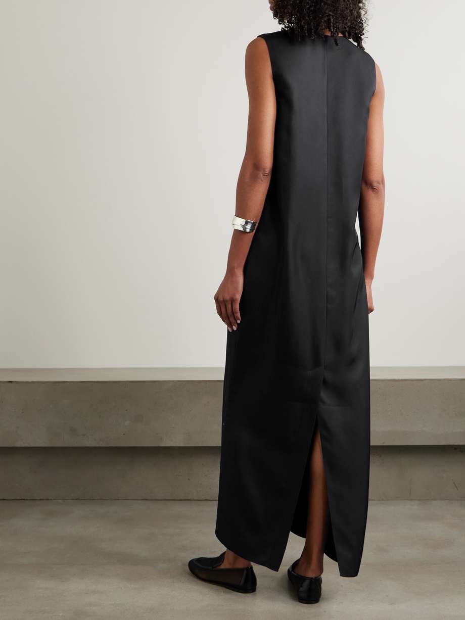 silk maxi dress