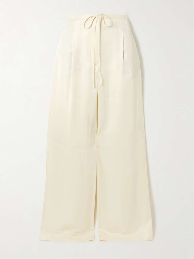 RÓHE Wide-leg Twill Pants