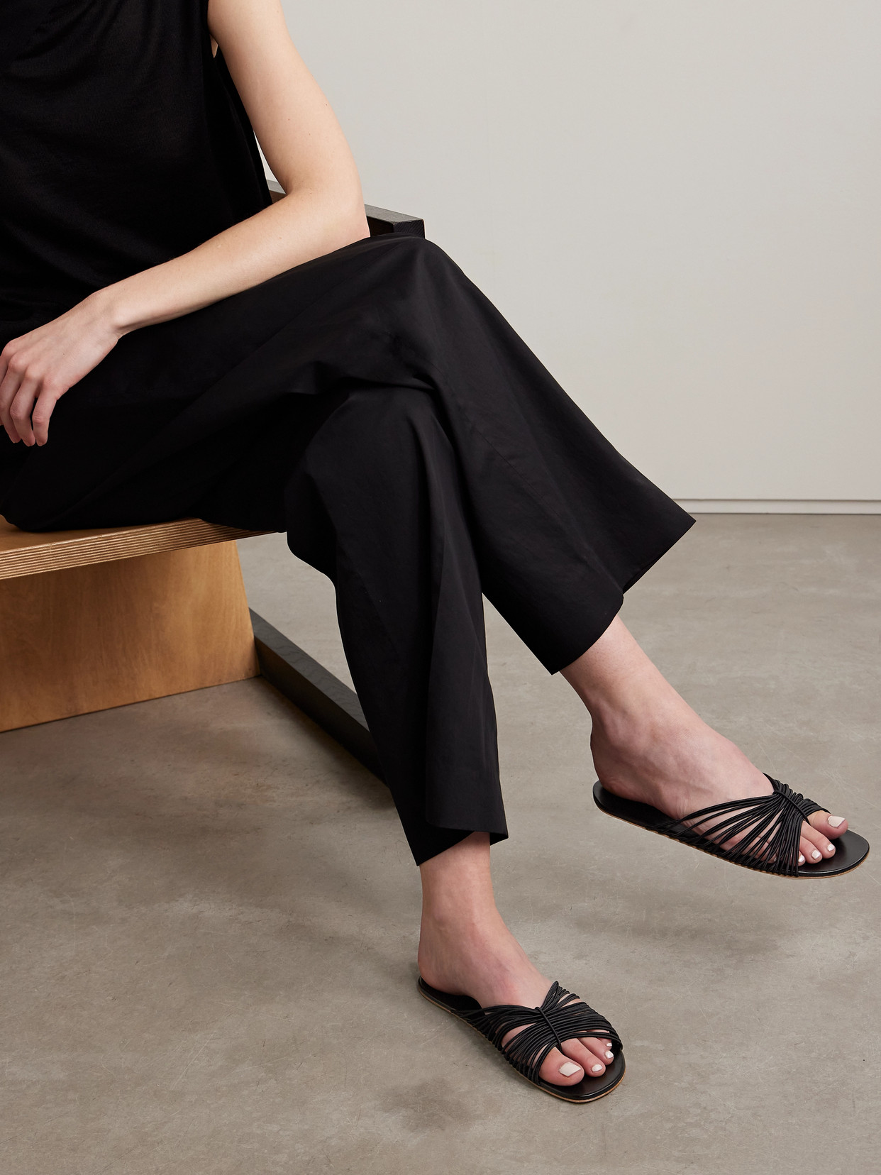 The Row Sara Stretch Slides