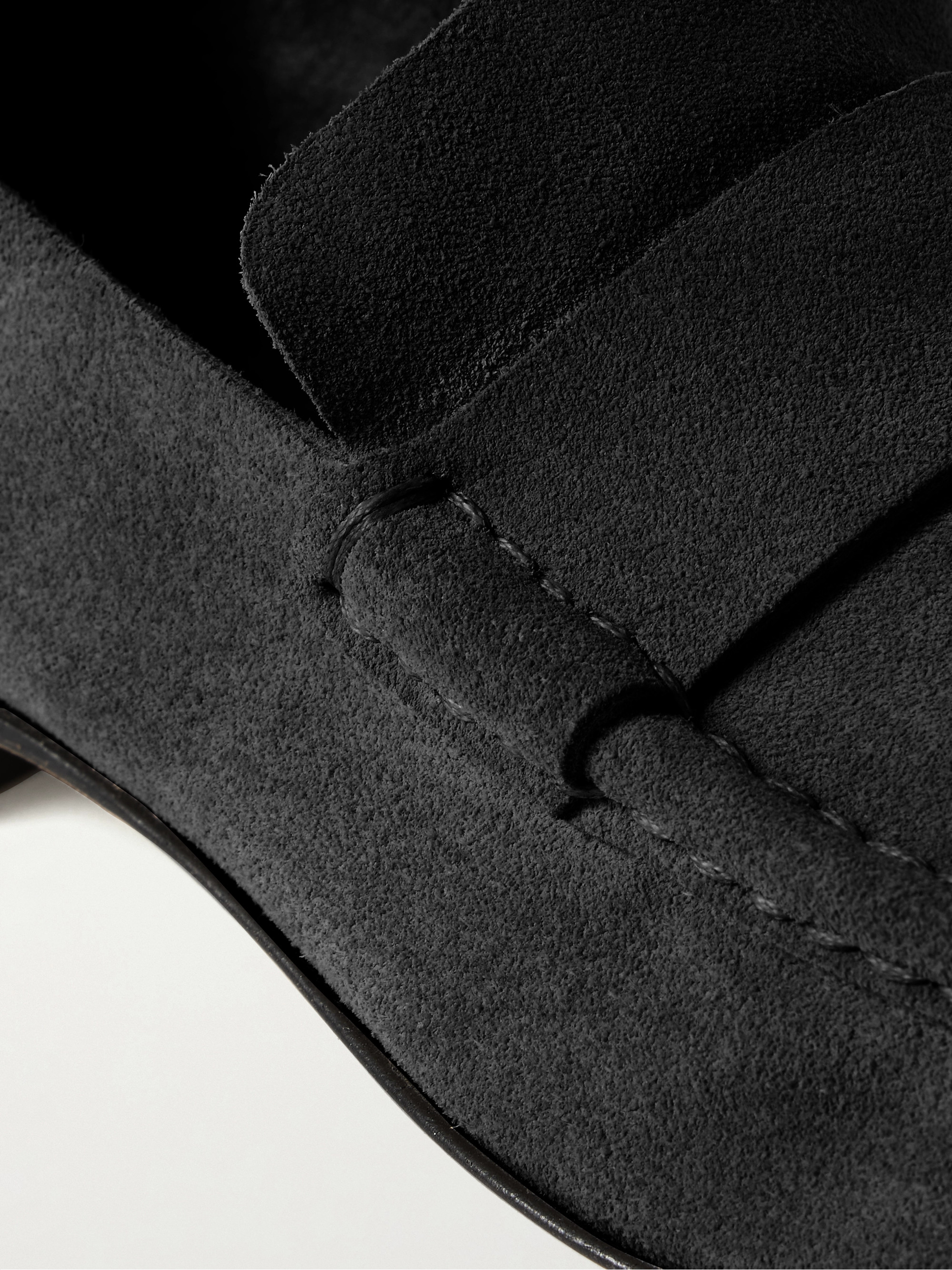 The Row Suede loafers thumbnail