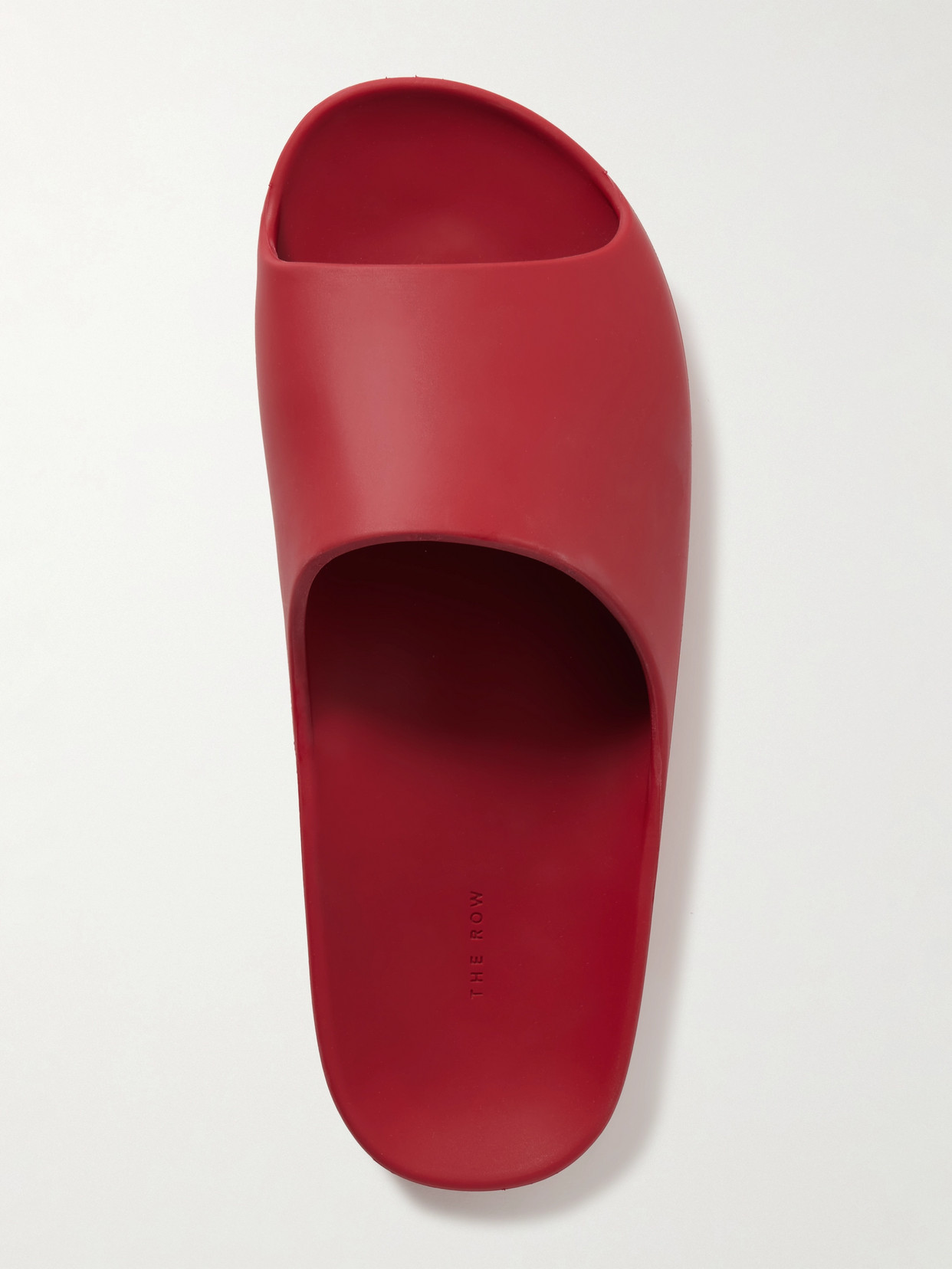 The Row Ama Rubber Slides In Red