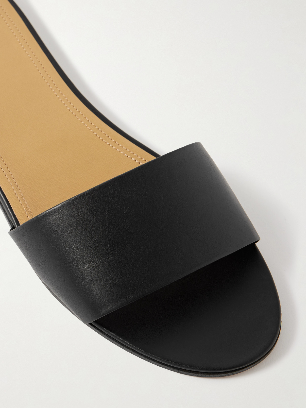 The Row Signum Leather Slides