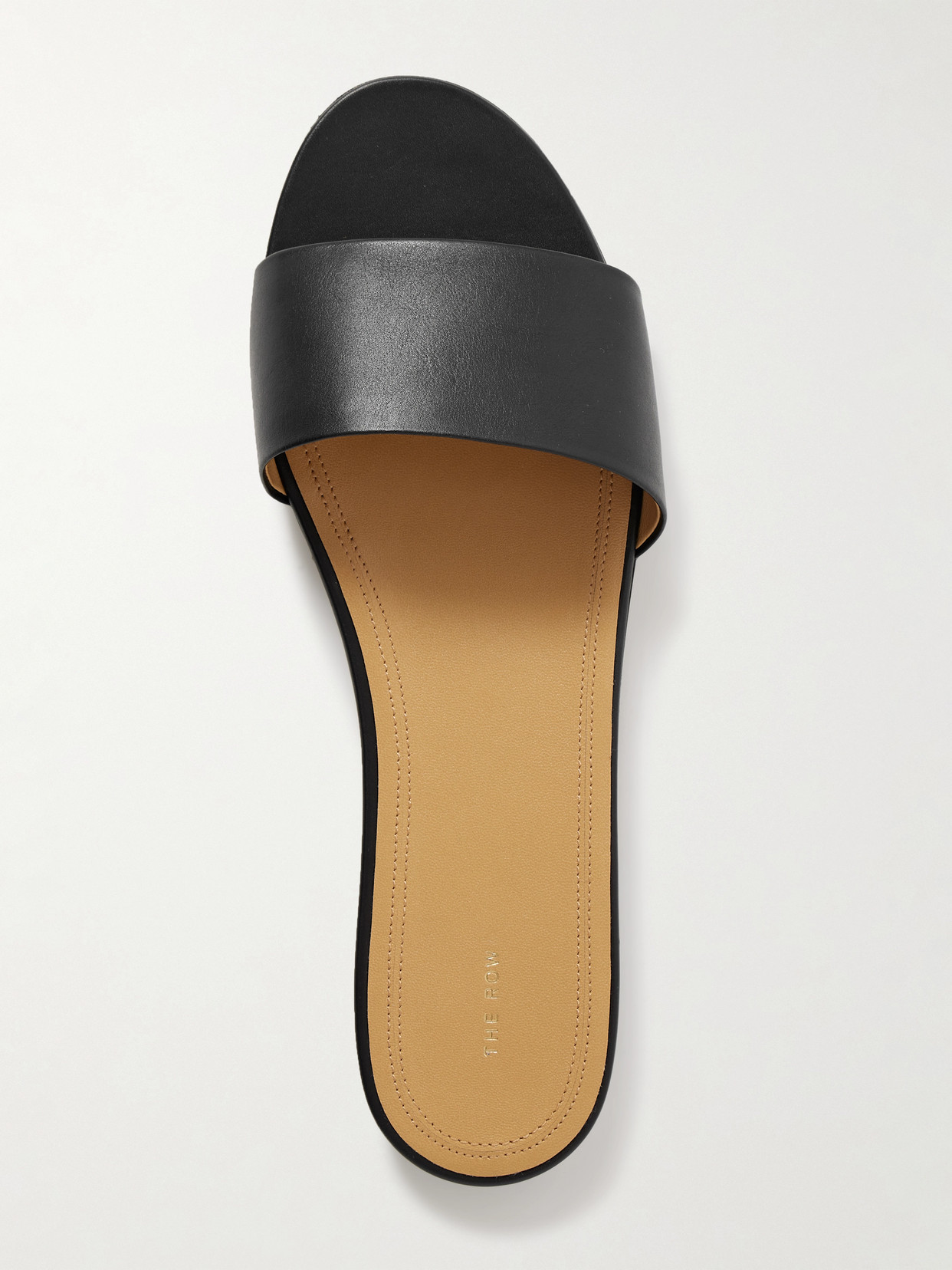 The Row Signum Leather Slides