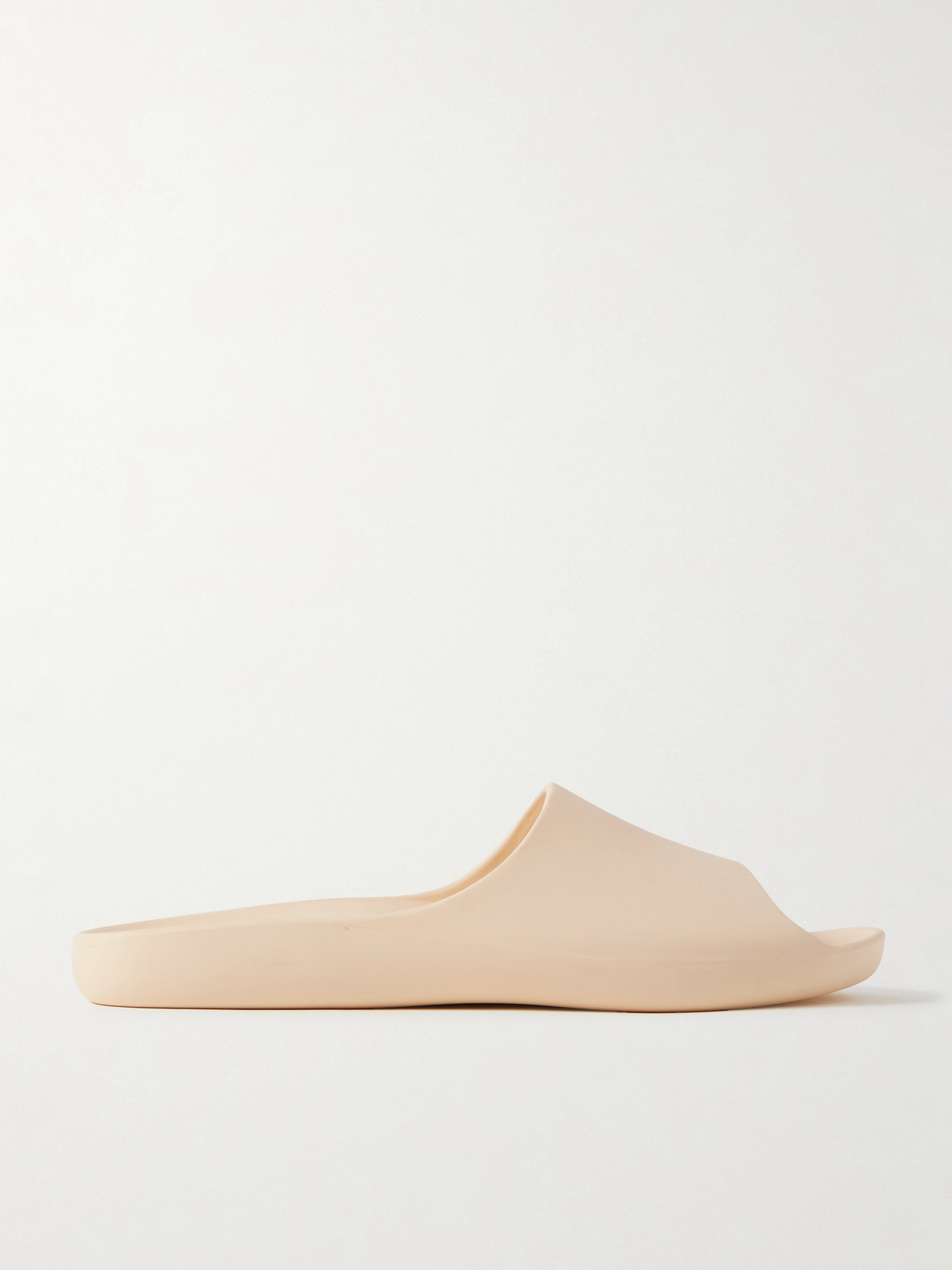 The Row Ama Rubber Slides In White