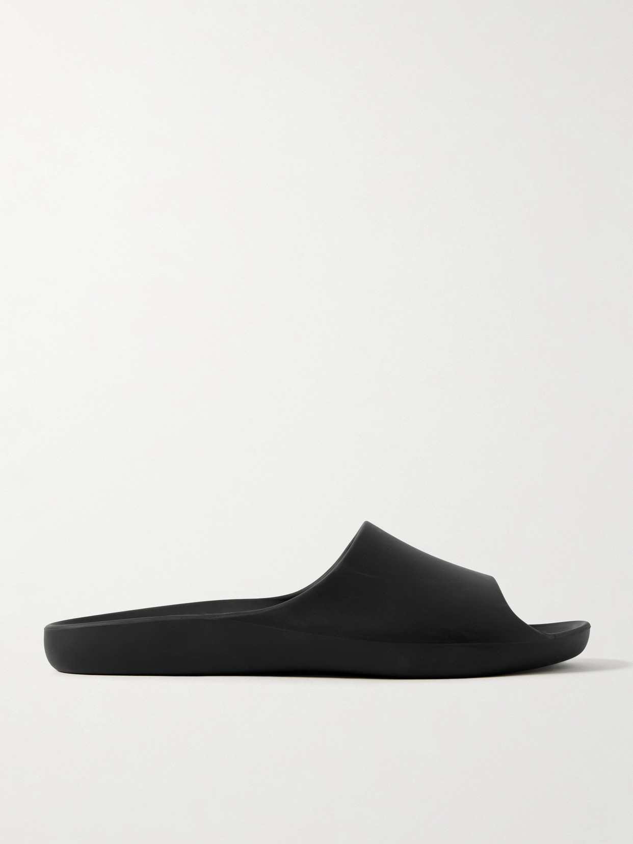 The Row Ama Rubber Slides In Black