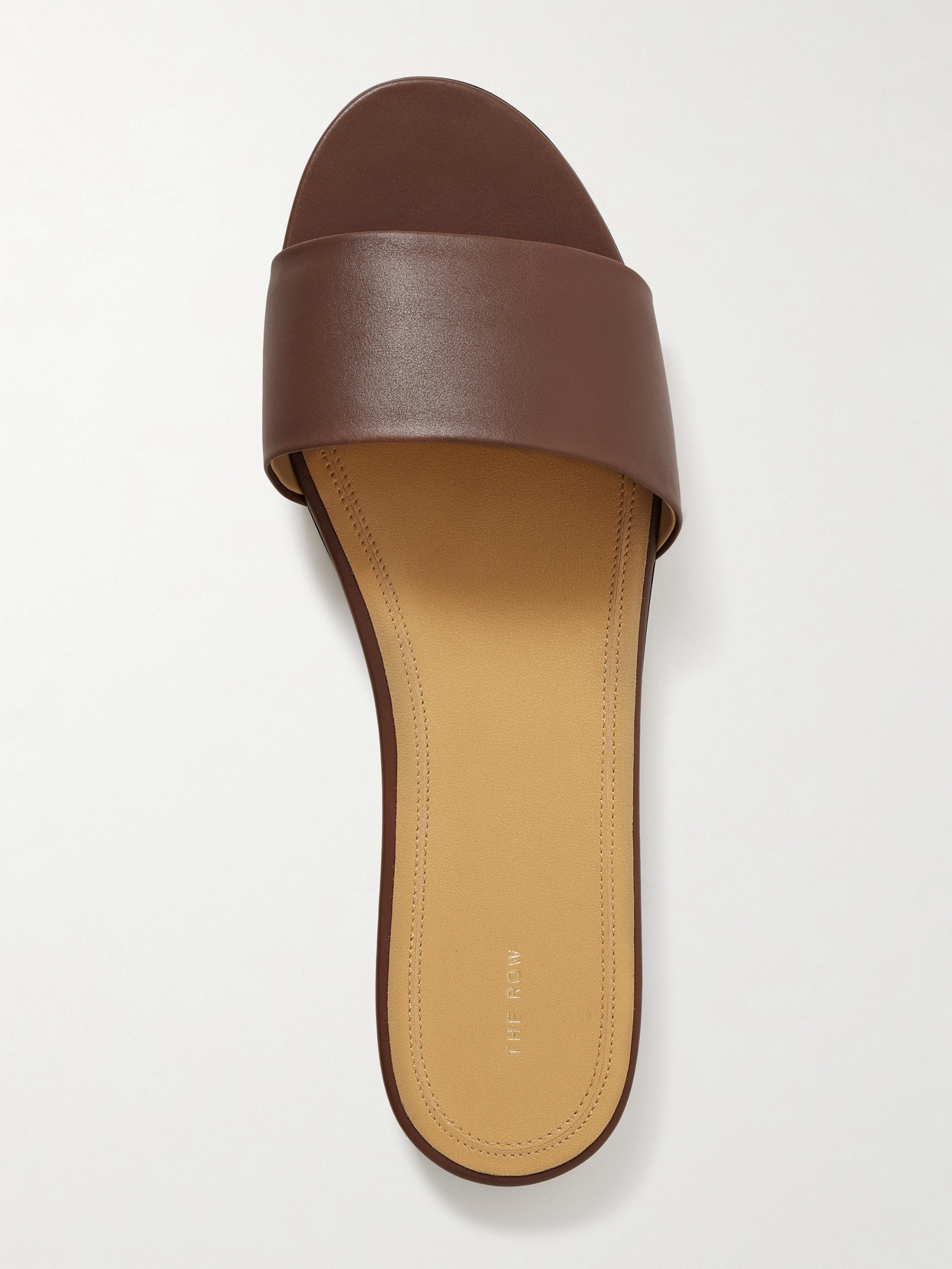 The Row Signum Leather Slides