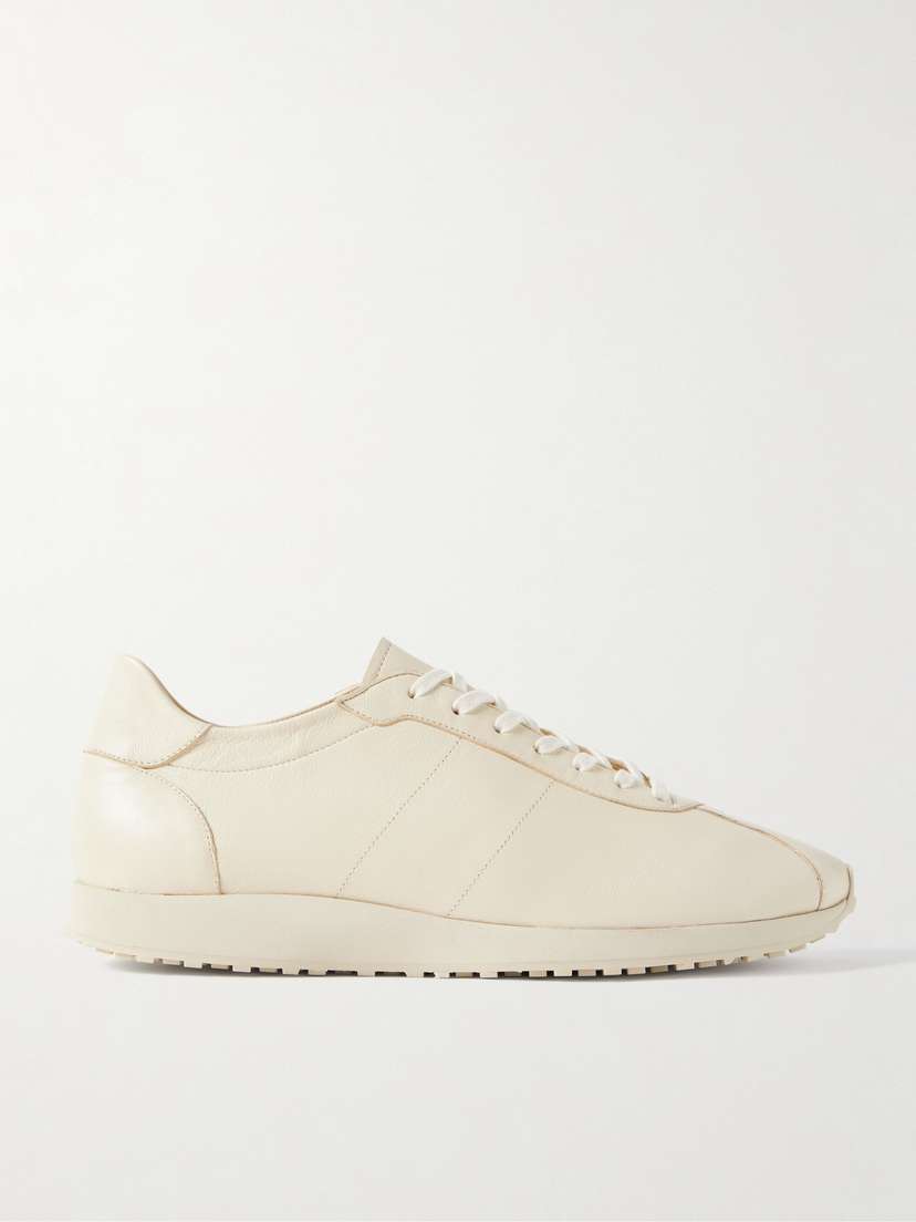 The Row Mica Leather Sneakers