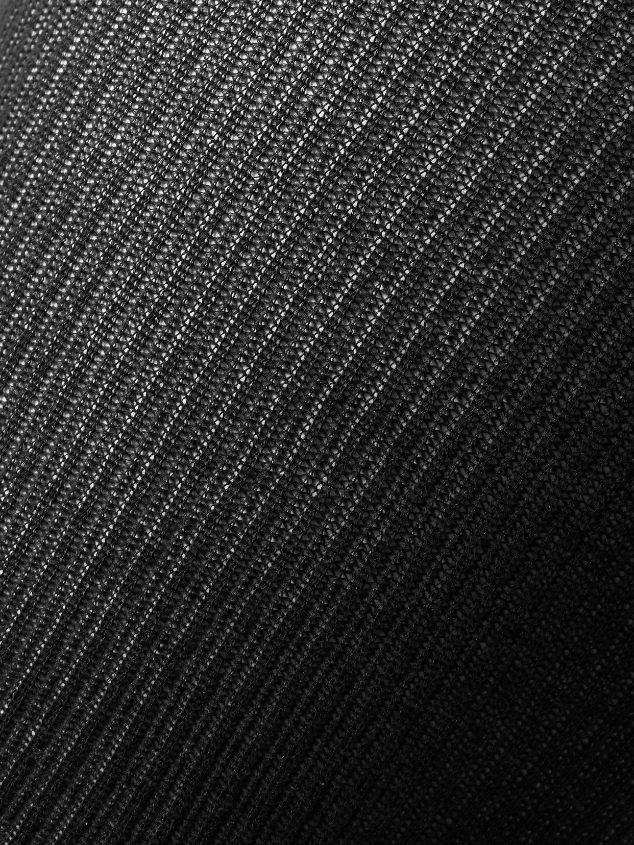 Wolford Ribbed-knit Tights In Black