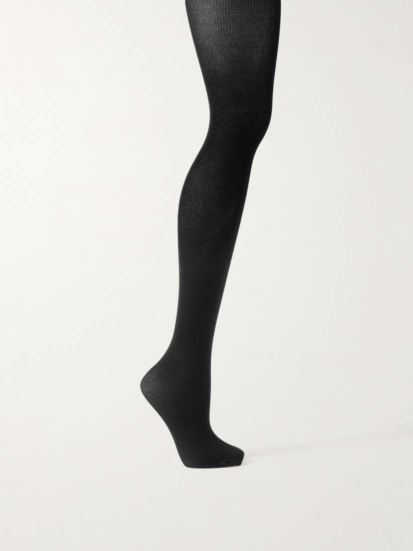 Wolford Ribbed-knit Tights
