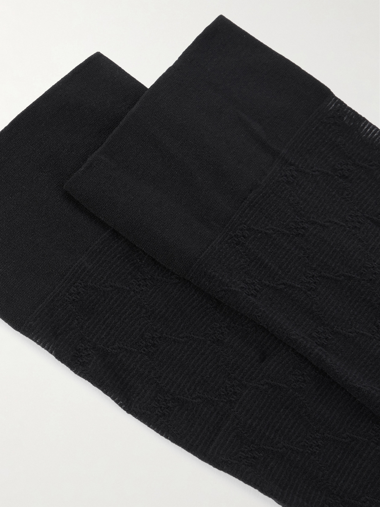 Wolford Sheer Jacquard-knit Knee Socks
