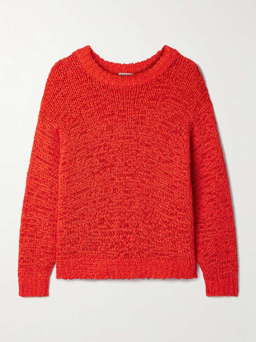 Staud Cala Cotton-blend Sweater