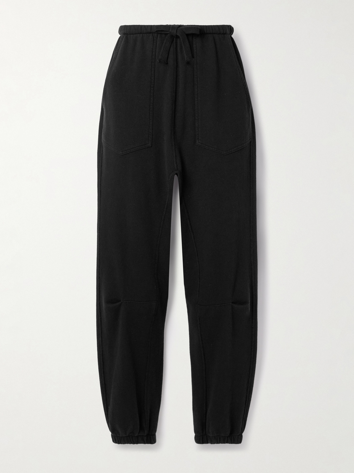 Nili Lotan Dulce Cotton-jersey Track Pants