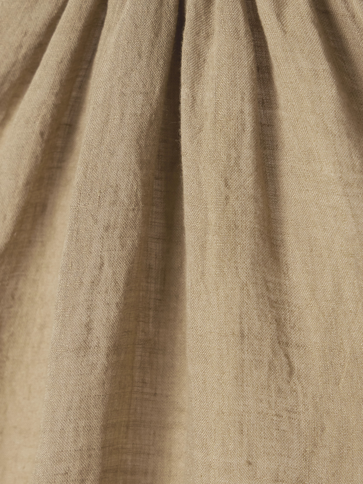 Nili Lotan Lelia Open-back Linen-voile Halterneck Maxi Dress In Brown