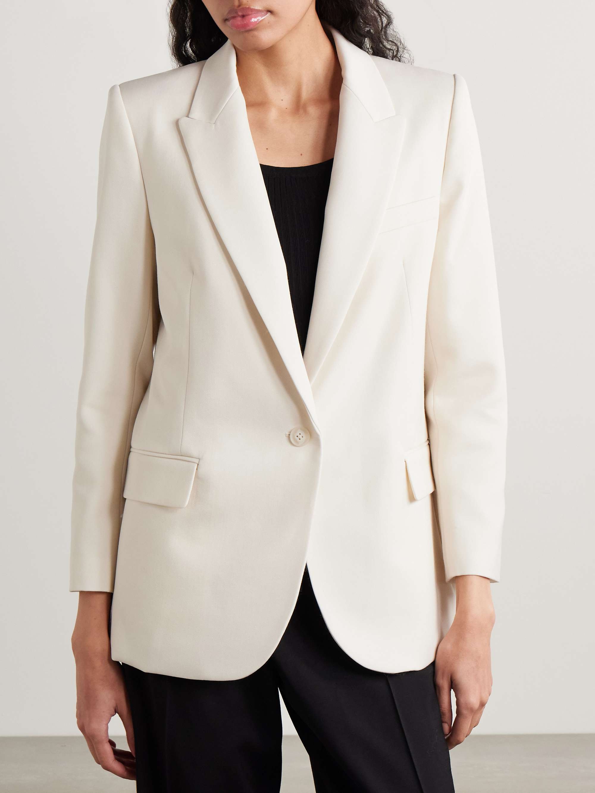 NILI LOTAN Diane wool-twill blazer