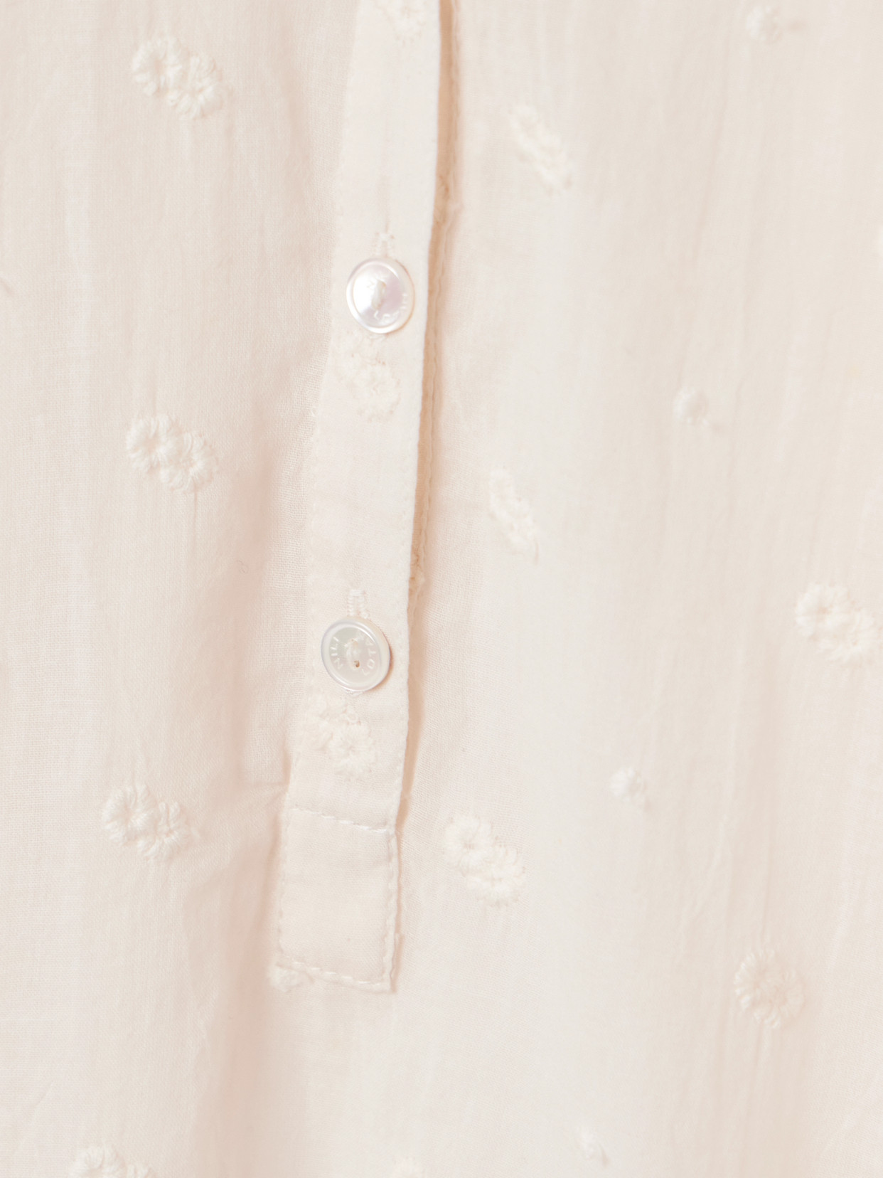 Nili Lotan Neville Embroidered Cotton-voile Blouse