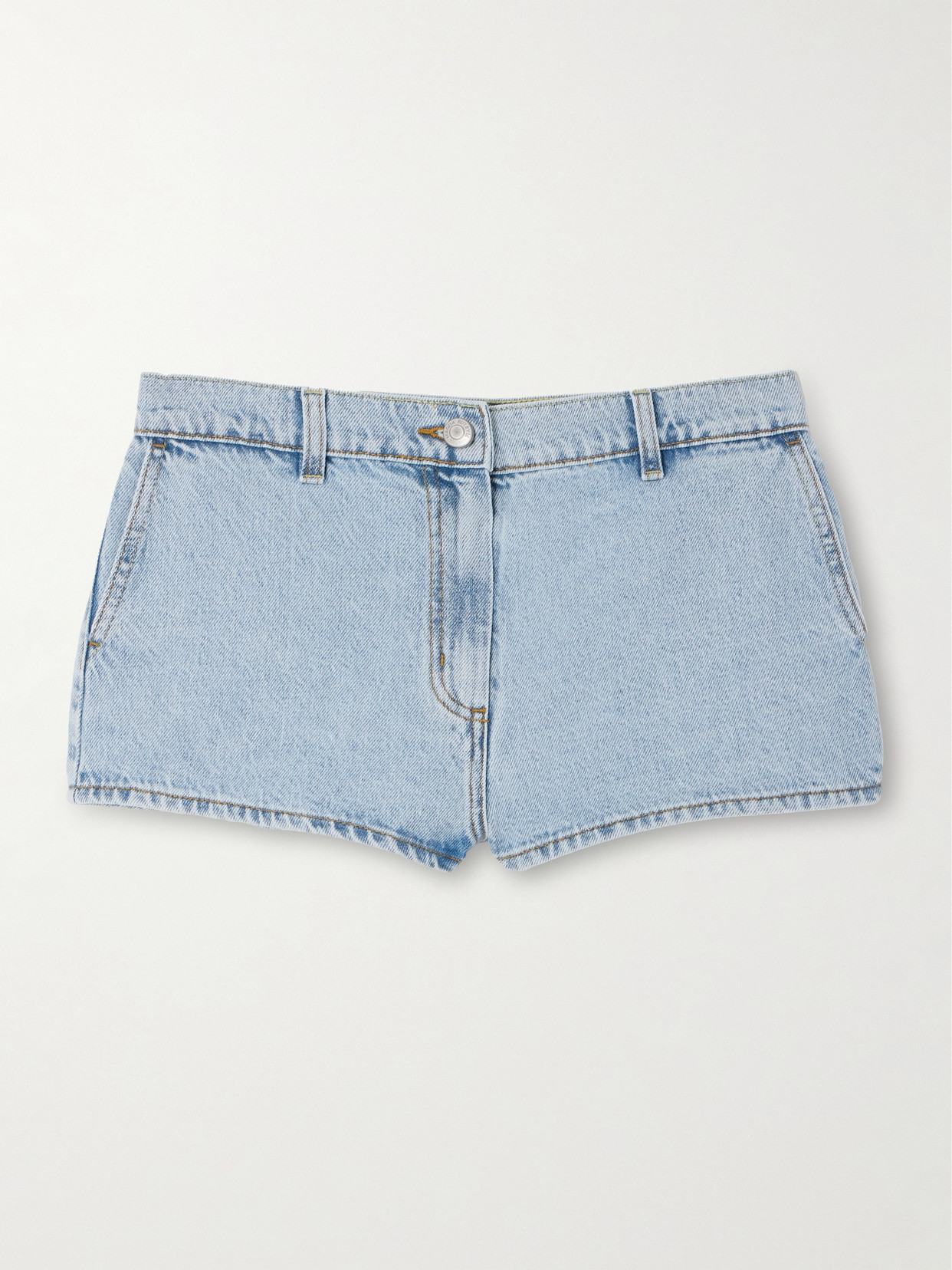 Magda Butrym Denim Shorts In Blue
