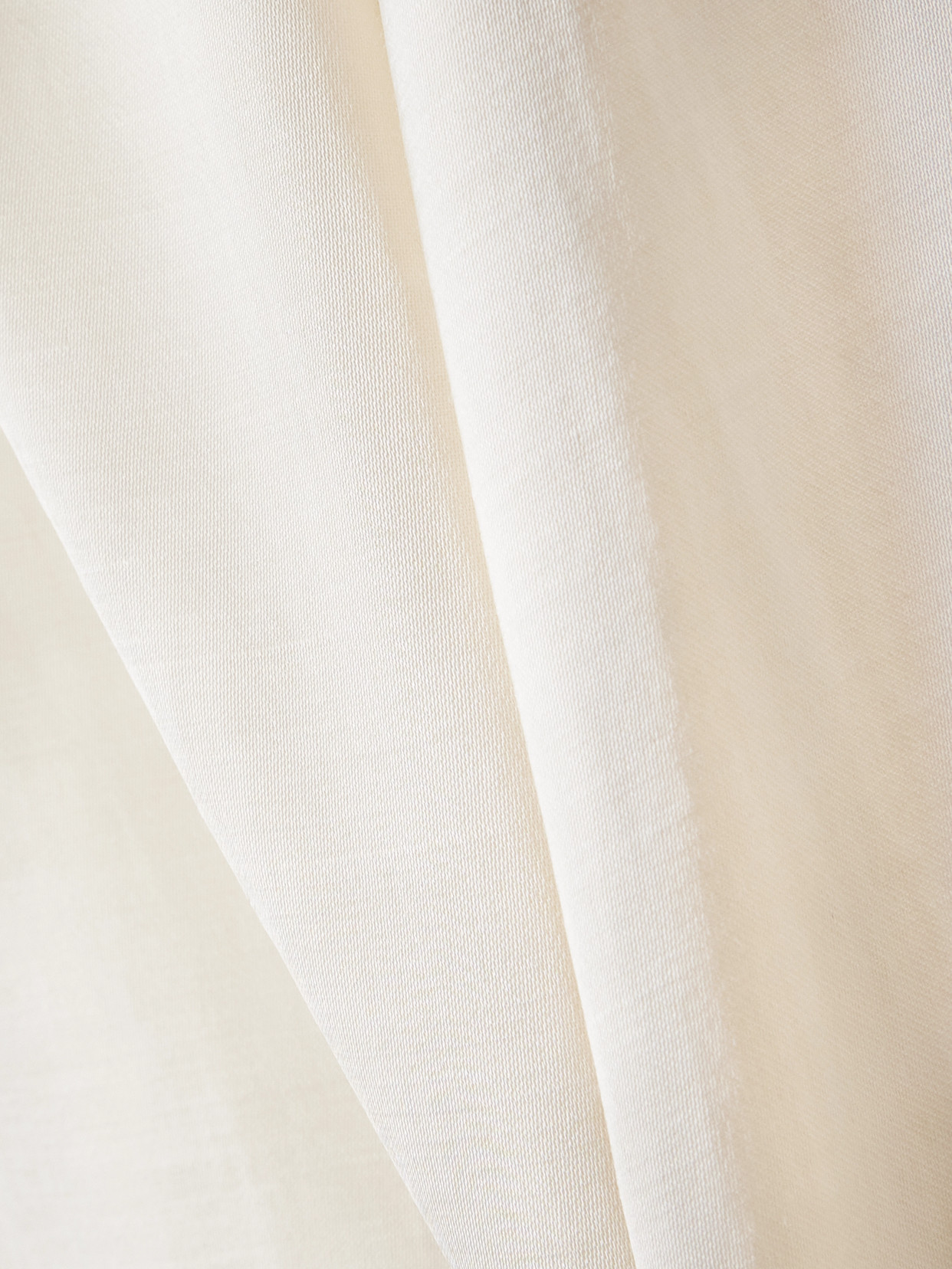 Magda Butrym Stretch-cotton Wide-leg Pants In Cream