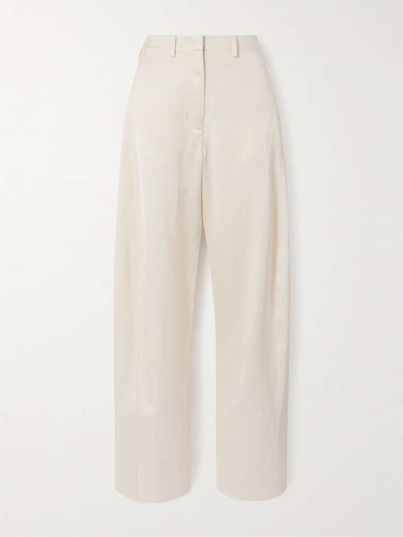 Magda Butrym Stretch-cotton Wide-leg Pants