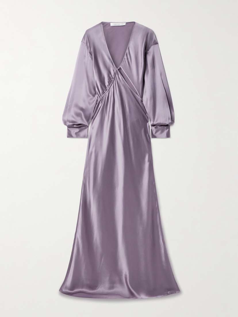 Christopher Esber Cutout Silk-satin Maxi Dress
