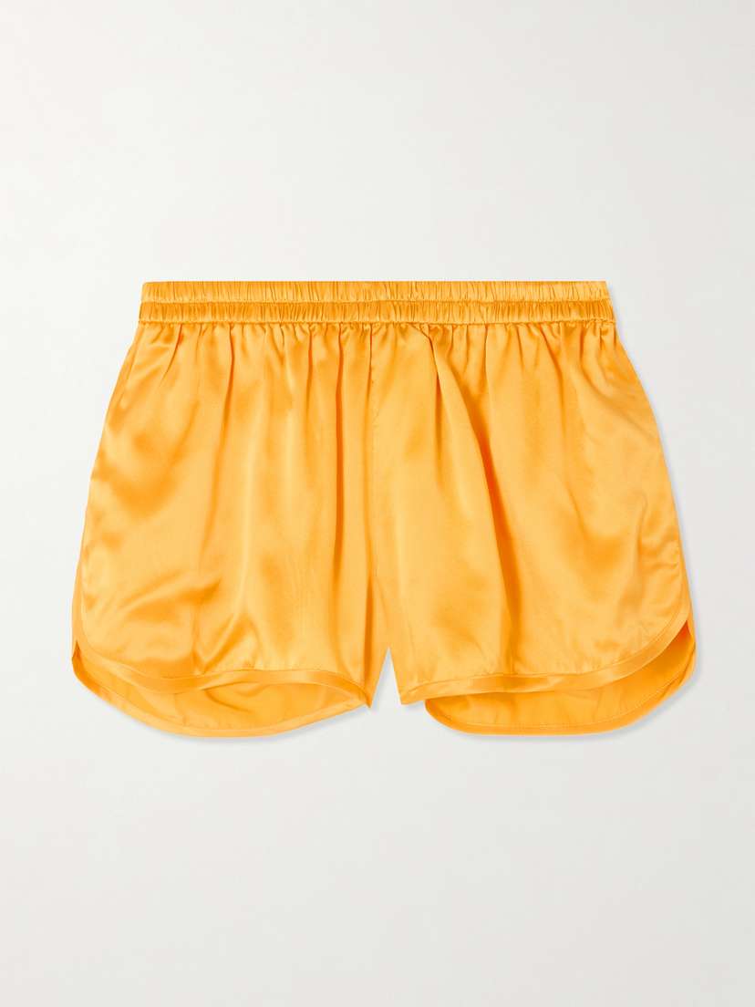 Christopher Esber Jason Silk-satin Shorts
