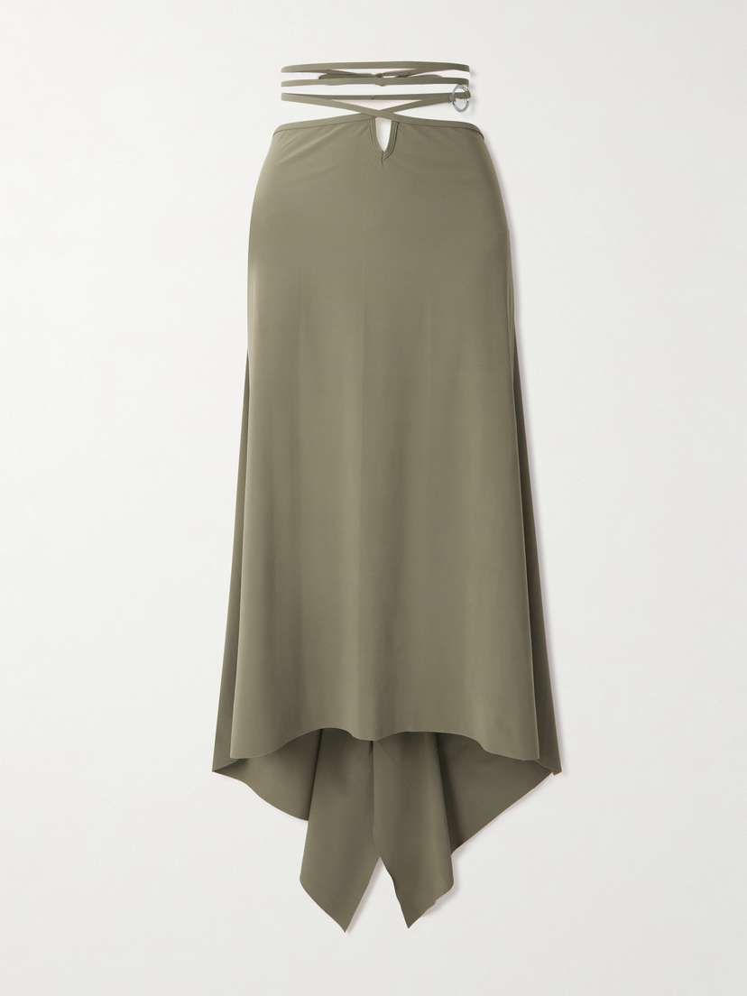 Christopher Esber Wrap-effect Jersey Pareo