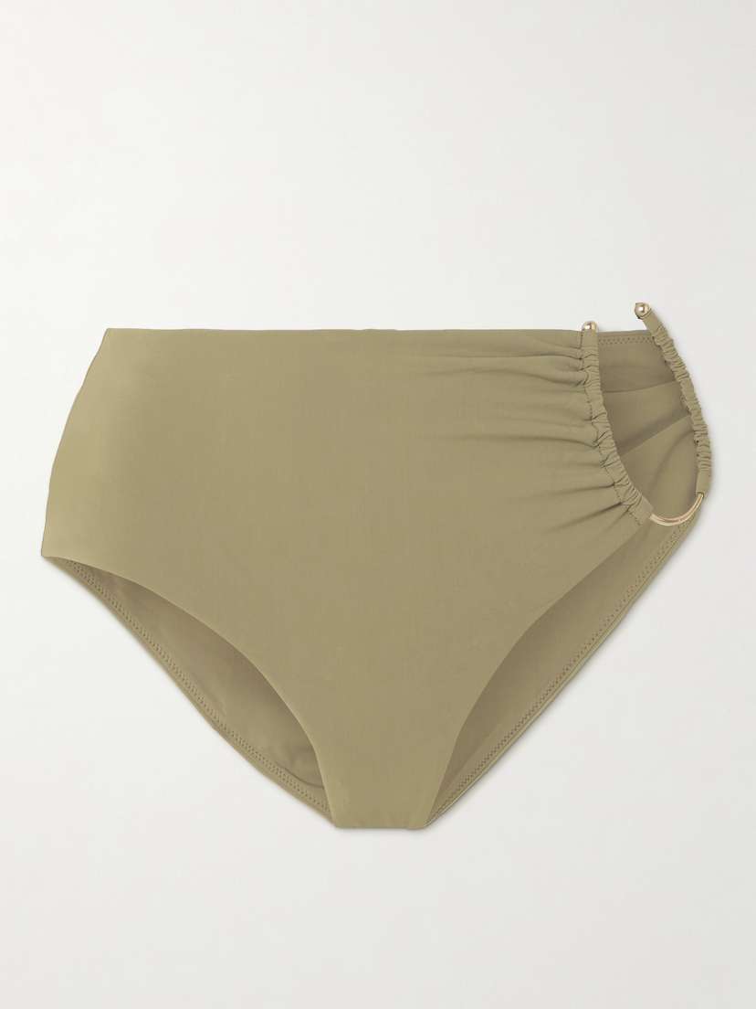 Christopher Esber Cutout Embellished Bikini Briefs