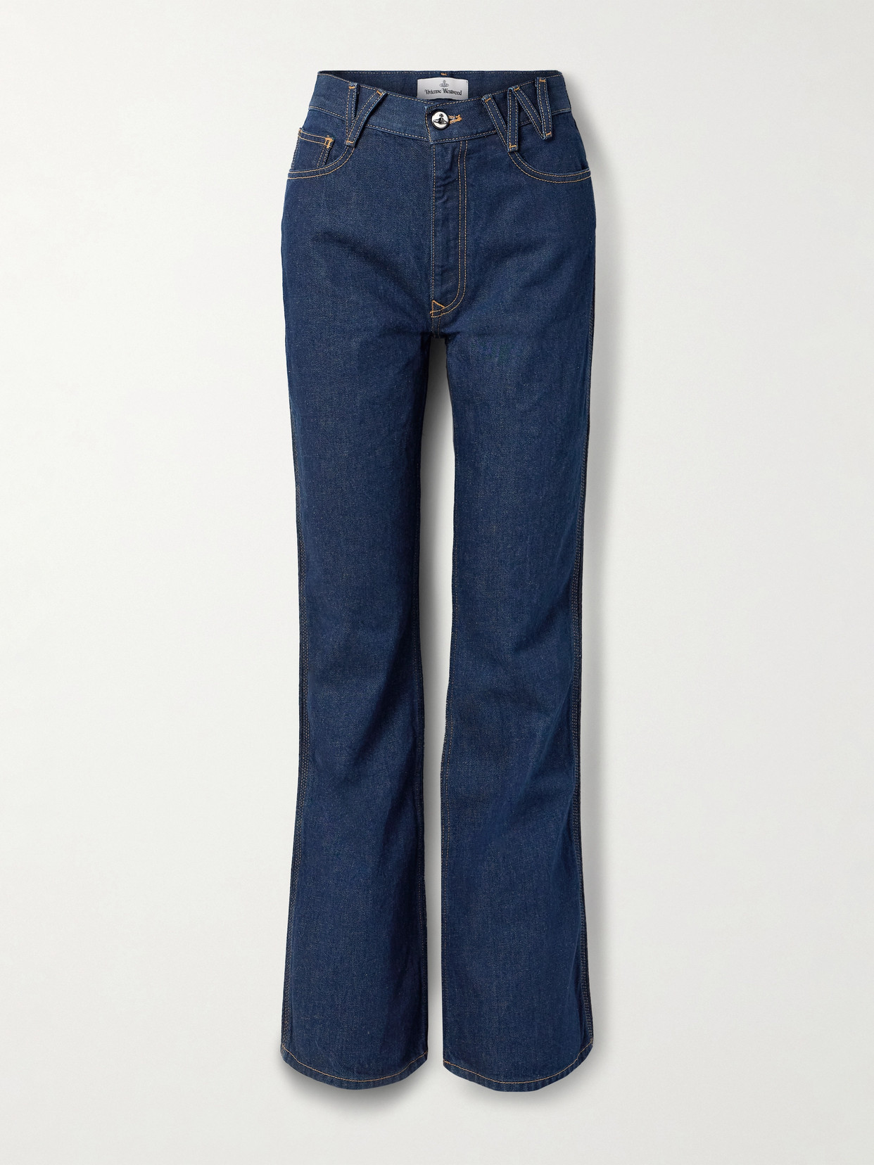 Vivienne Westwood Ray High-rise Flared Jeans In Blue