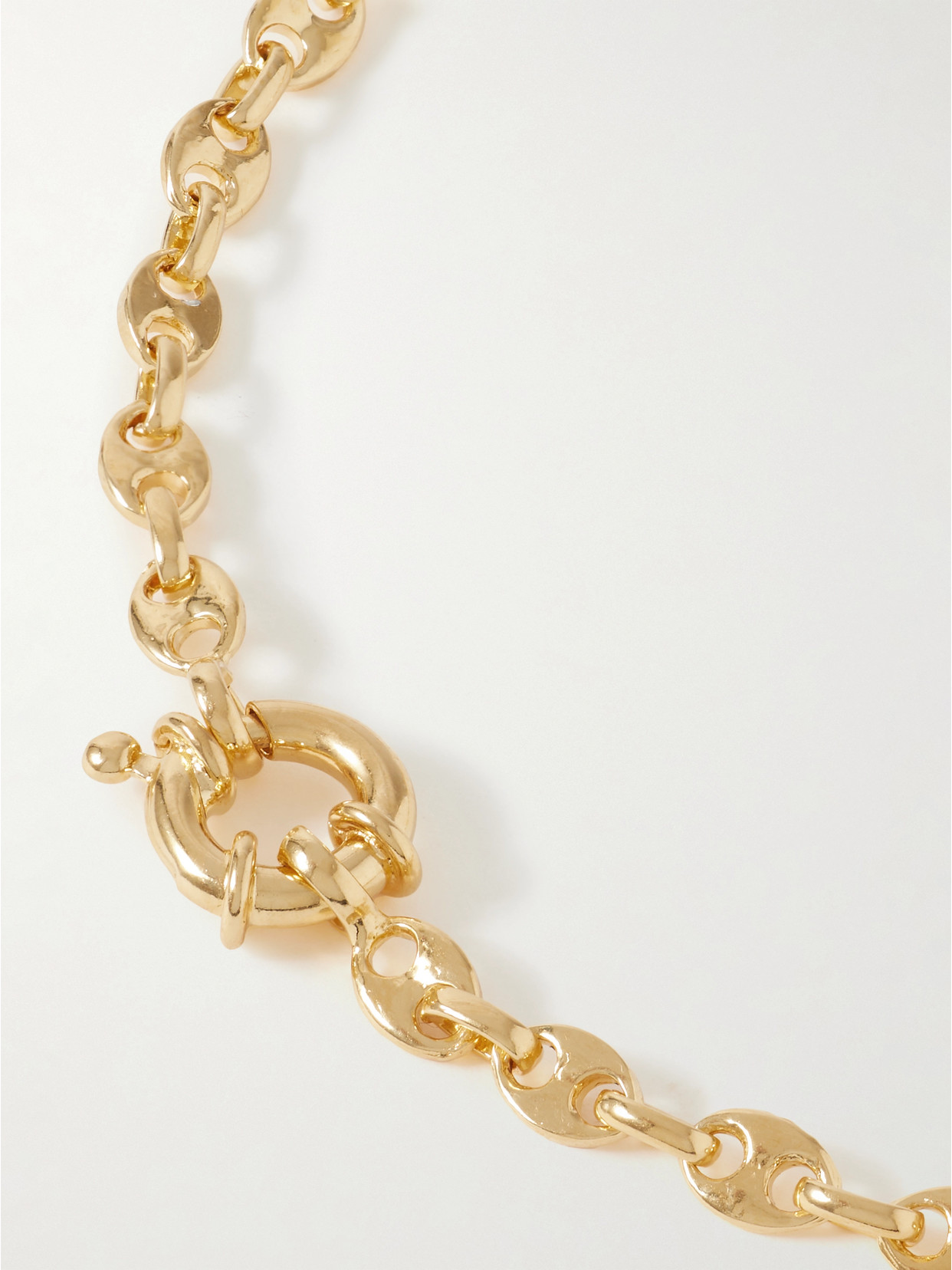 Loren Stewart Nauticus Gold Vermeil Anklet In Gold