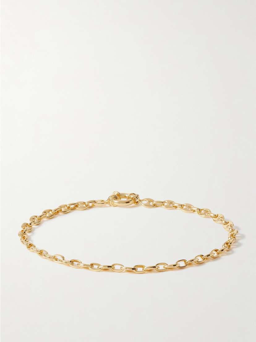 Loren Stewart Nauticus Gold Vermeil Anklet