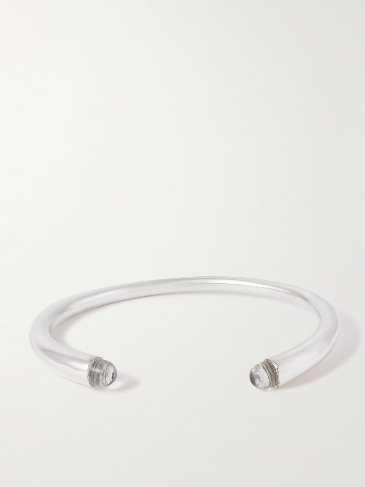 Loren Stewart Sterling Silver Quartz Cuff