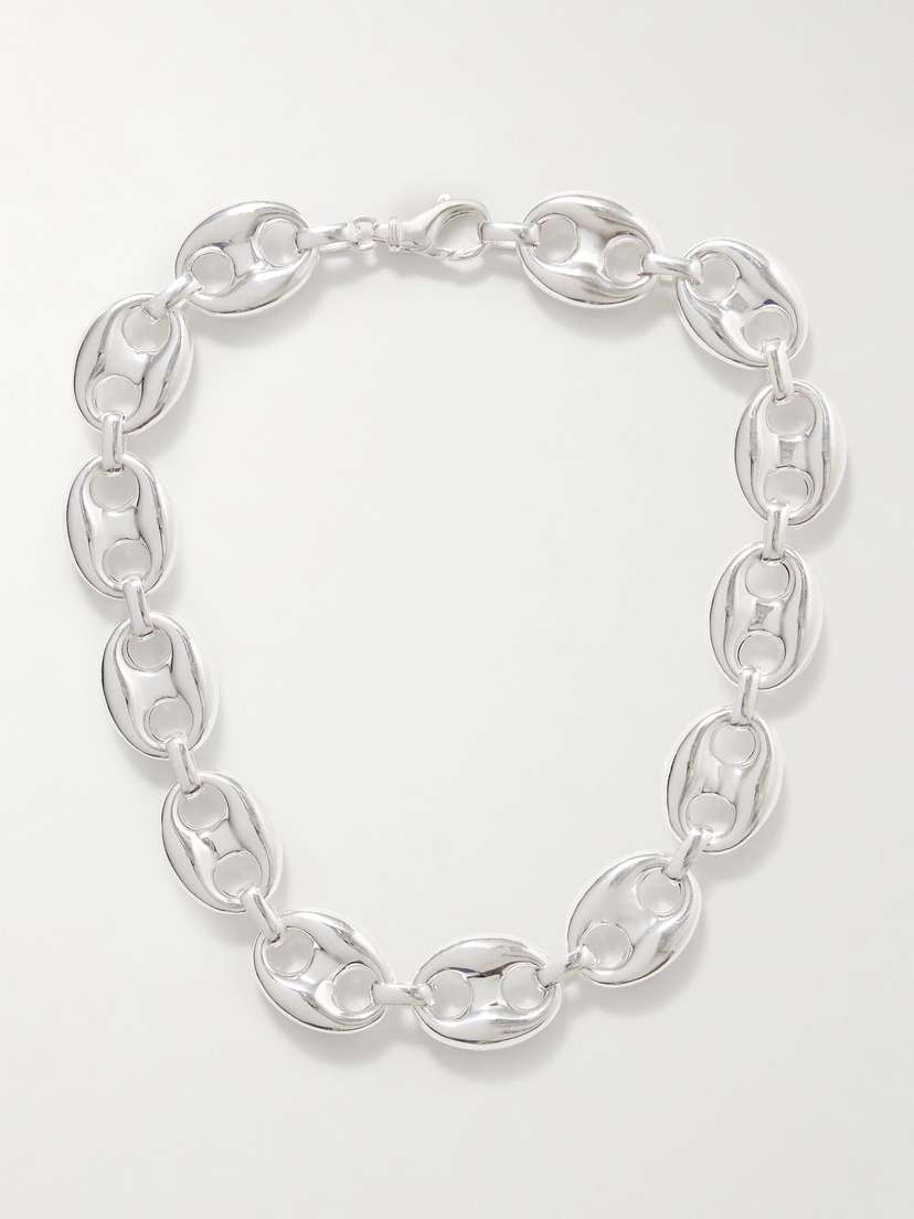 Loren Stewart Xl Nauticus Sterling Silver Necklace